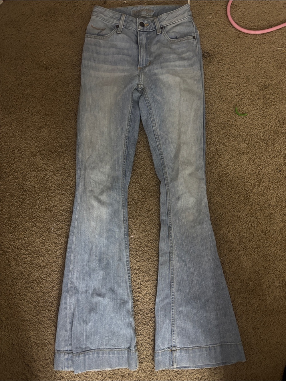 Kimes Ranch Light Blue Flare Jeans